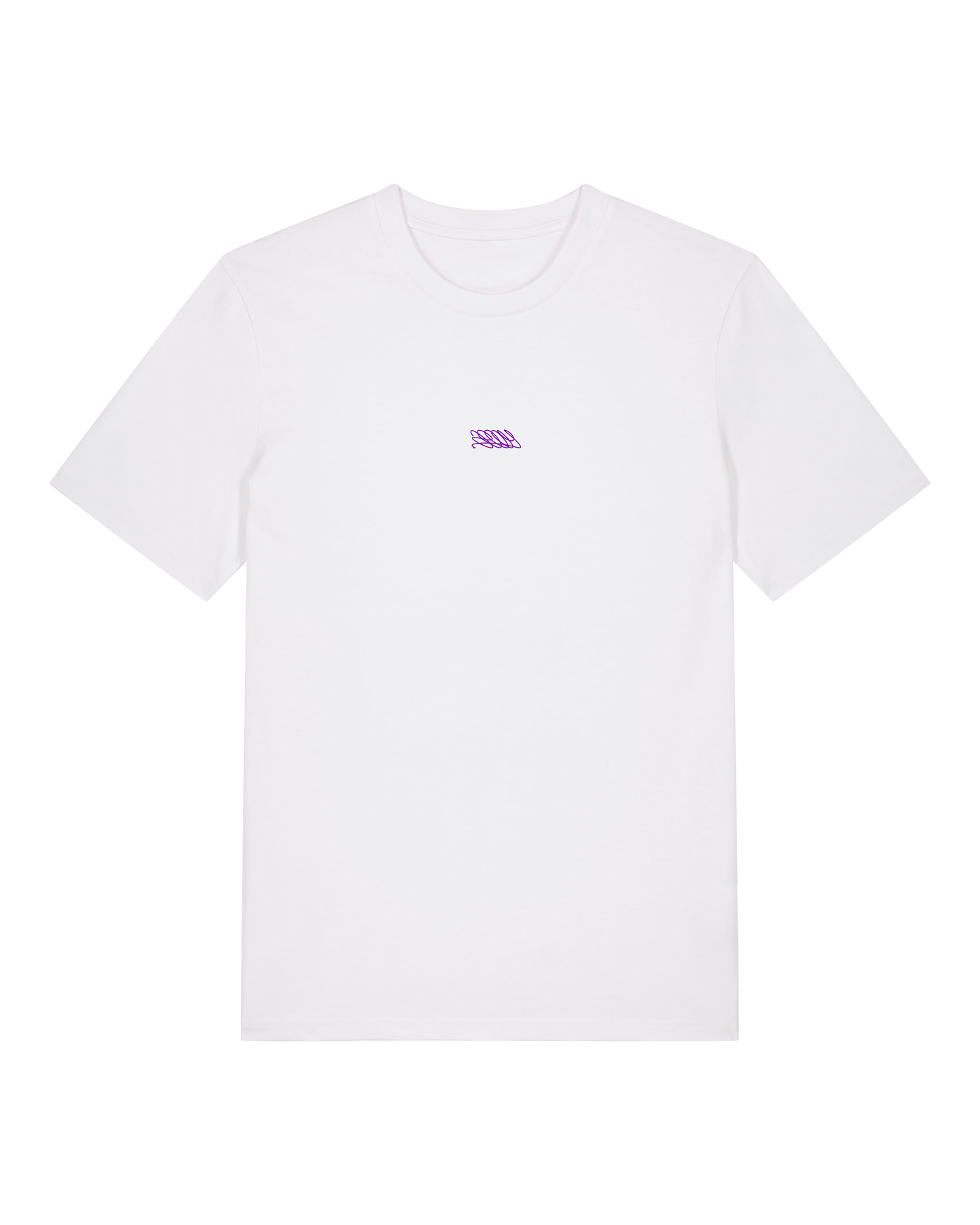 Shirt KRINGEL weiss / lila
