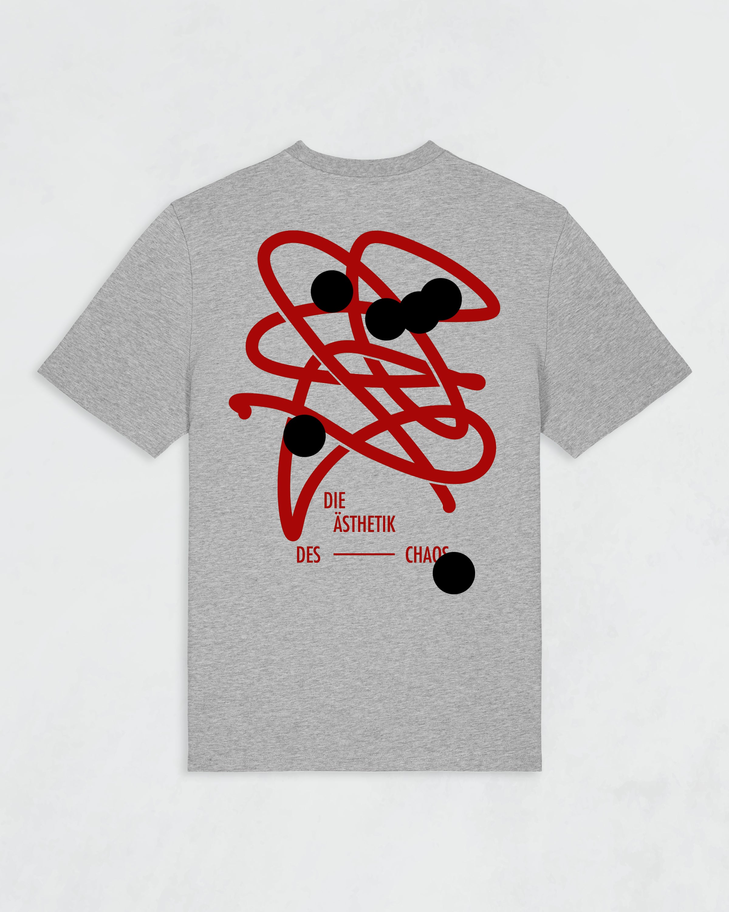 Shirt CHAOS grau / rot