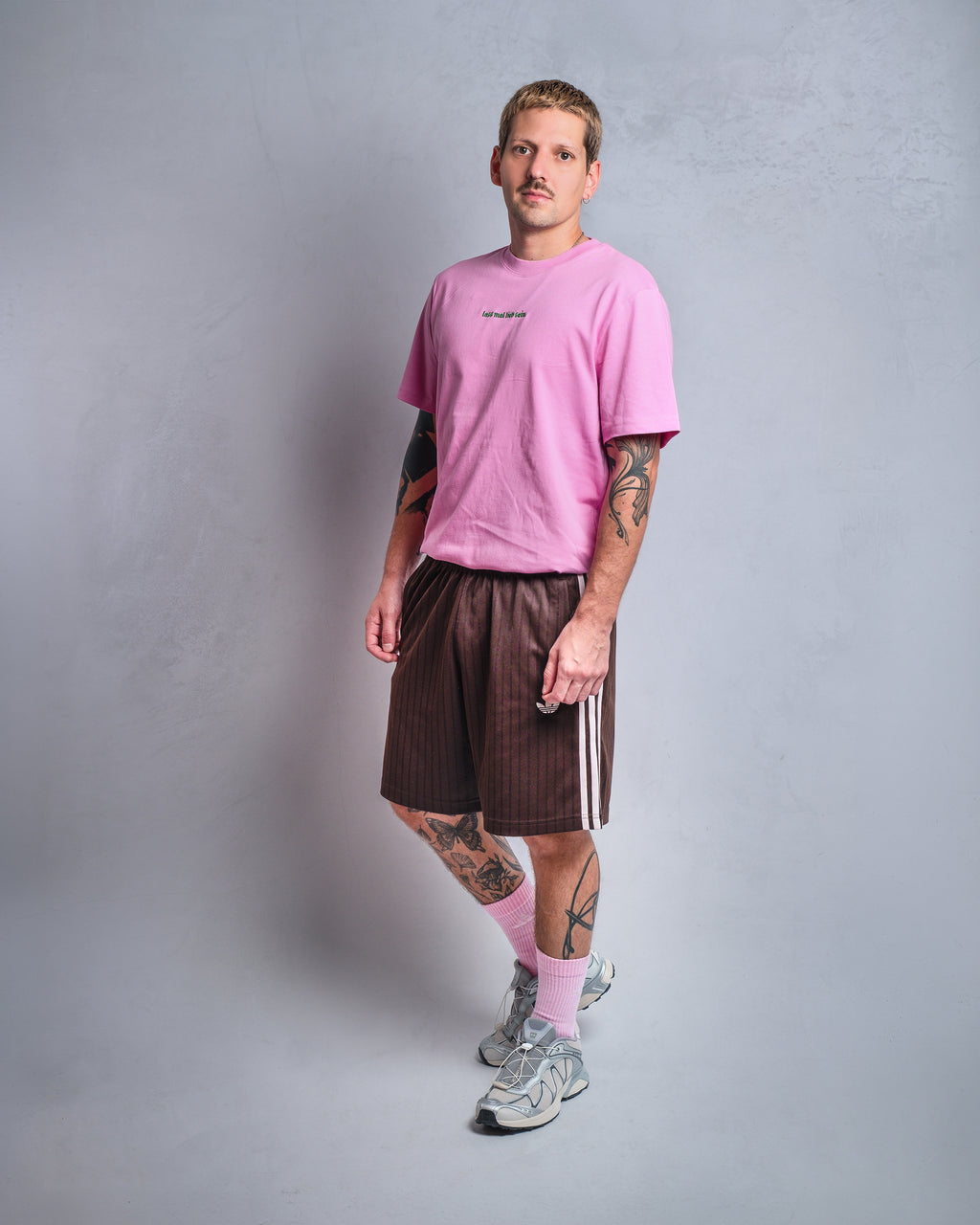 Shirt LIEB SEIN | Bubble Pink / Grün