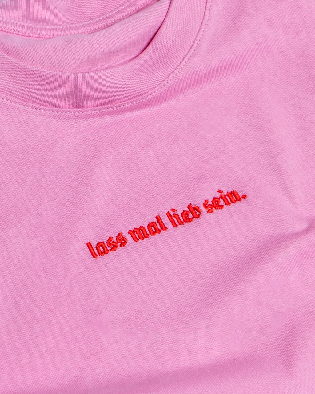 Shirt LIEB SEIN | Bubble Pink / Rot