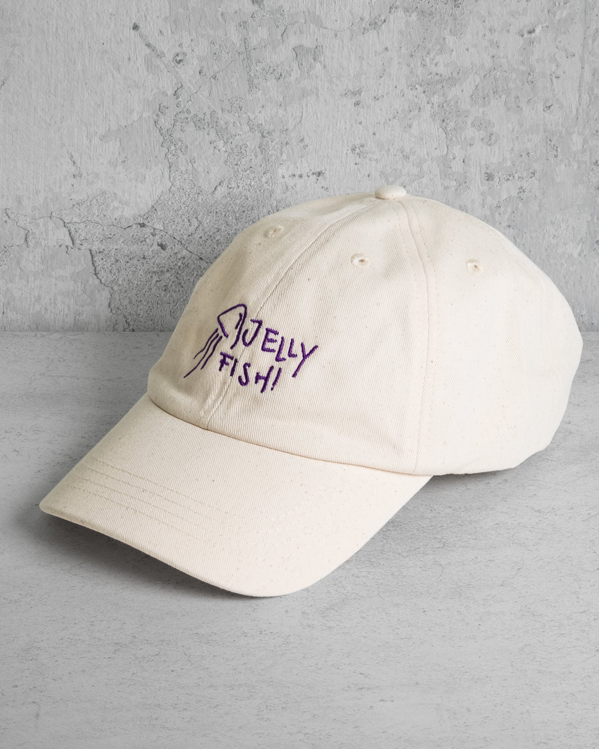 Cap JELLY FISH beige / lila
