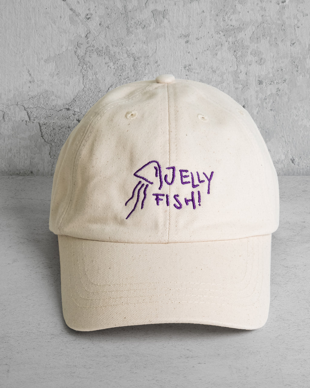 Cap JELLY FISH beige / lila