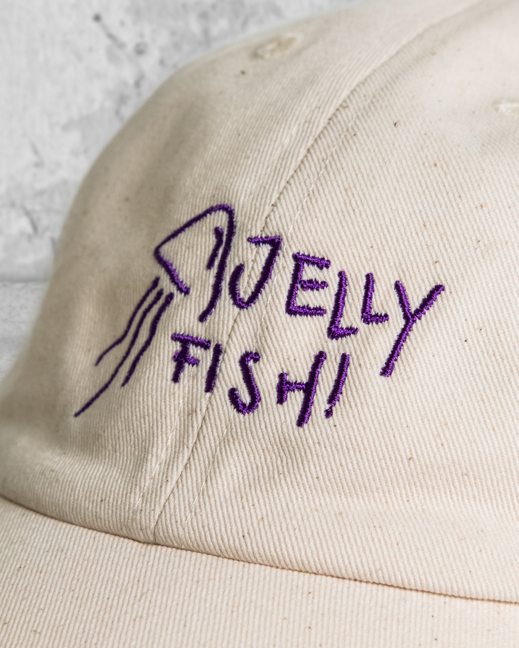 Cap JELLY FISH beige / lila
