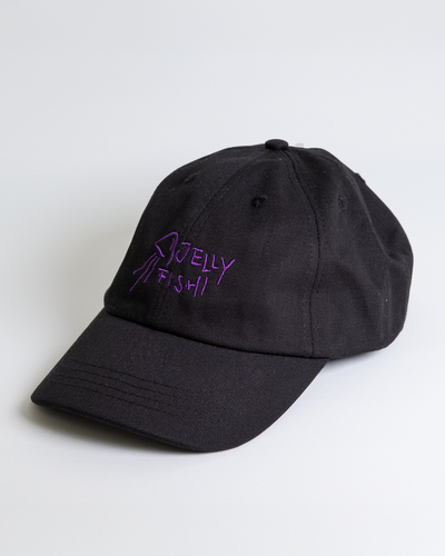 Cap JELLY FISH schwarz / lila