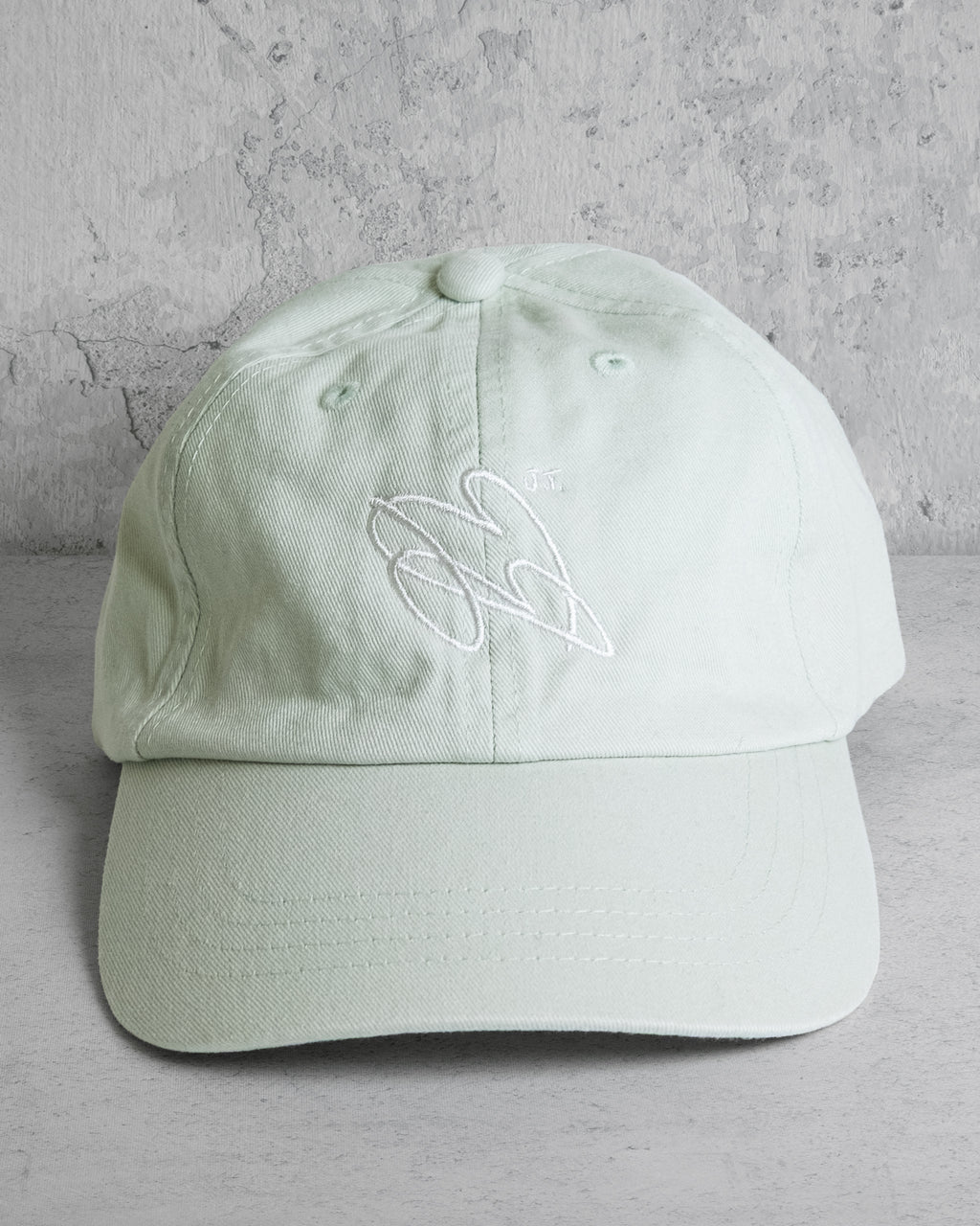 Cap KRINGEL mint / weiss