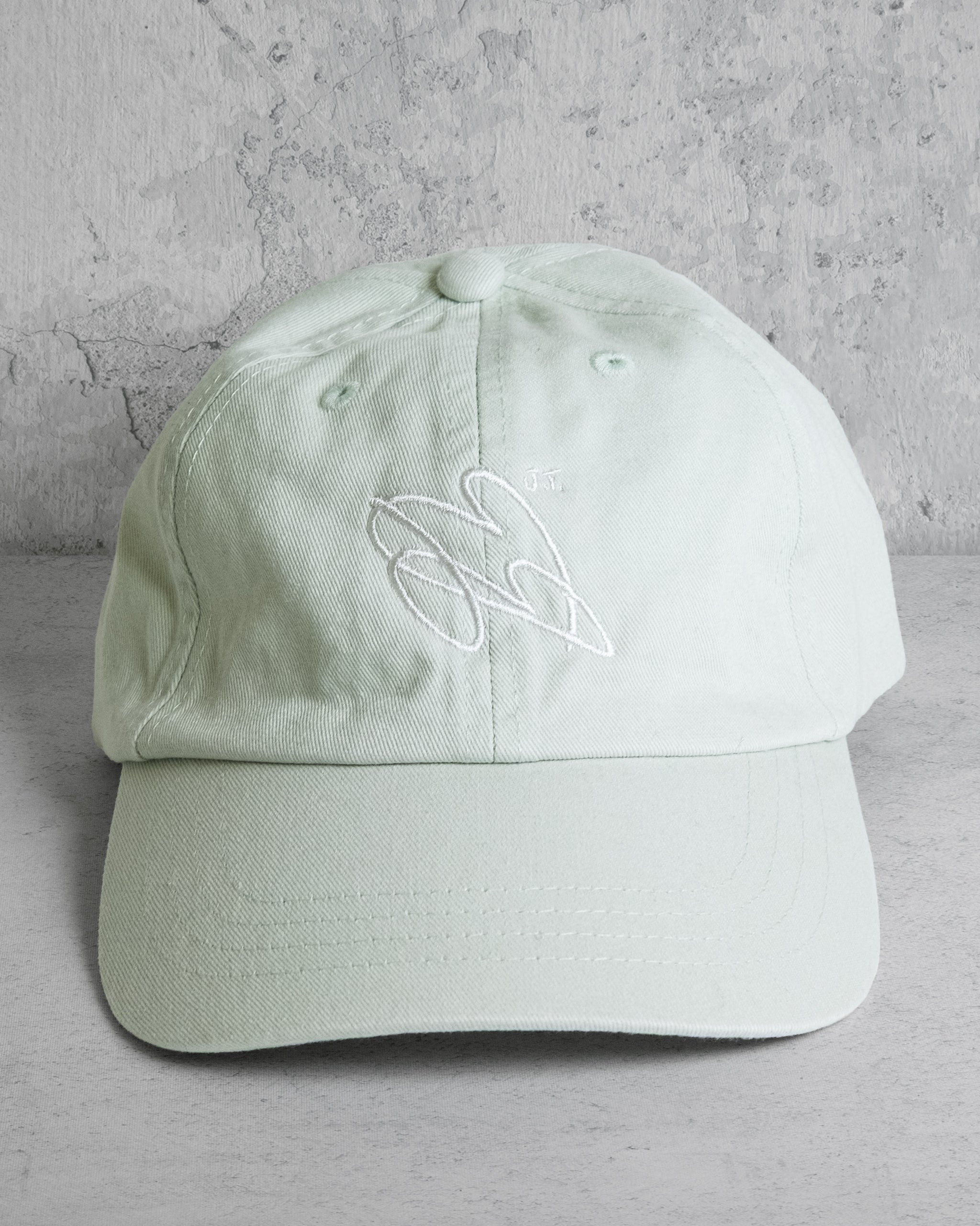 Cap KRINGEL mint / weiss