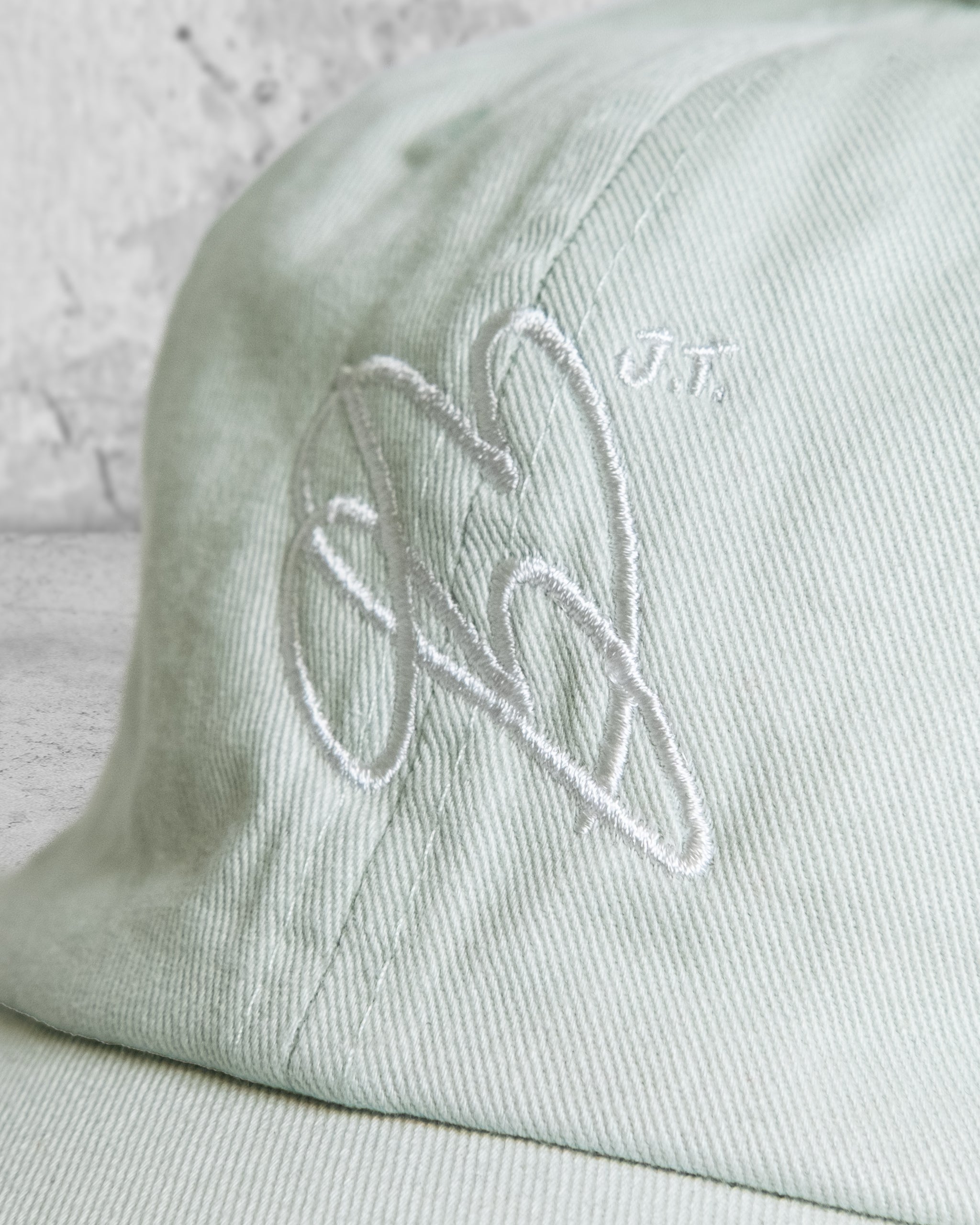 Cap KRINGEL mint / weiss