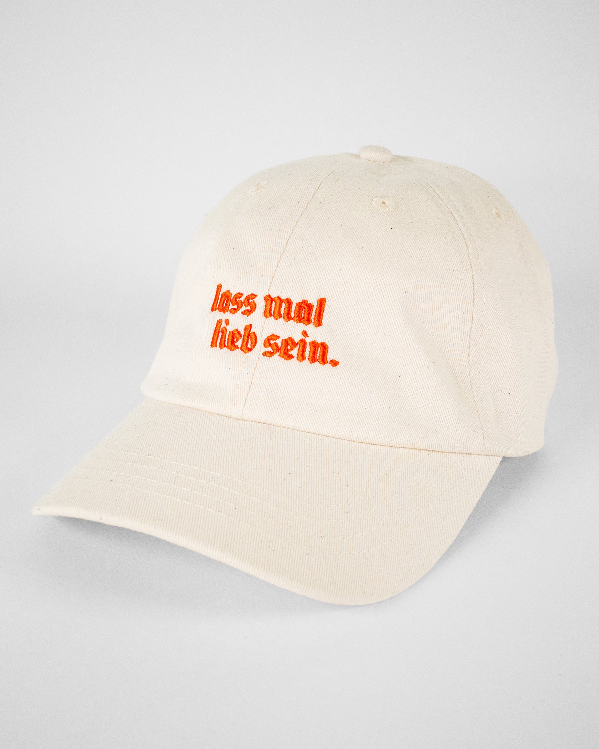 Cap LIEB SEIN beige / orange