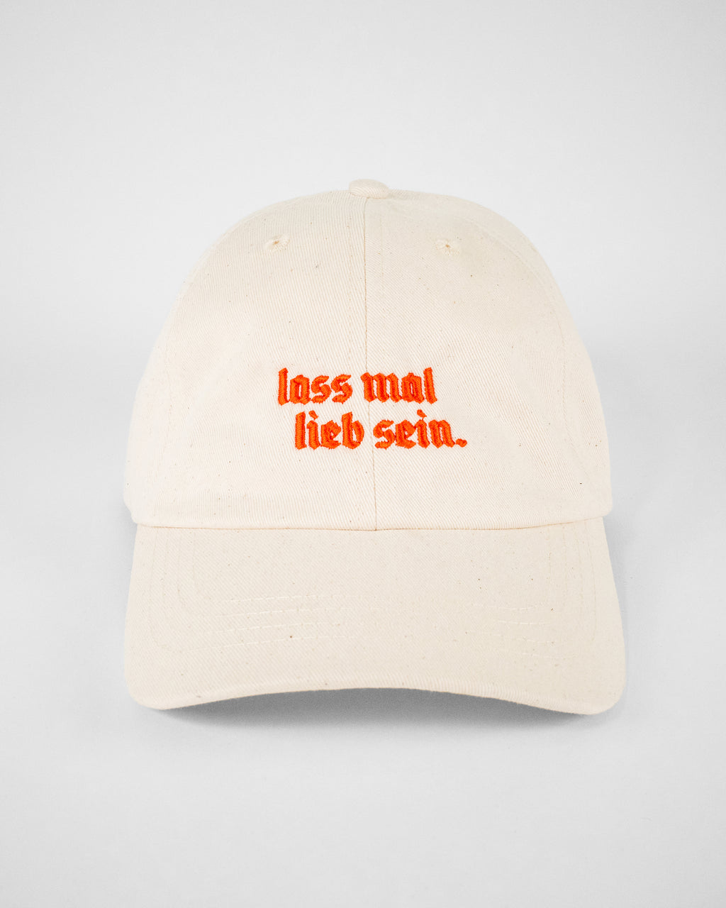 Cap LIEB SEIN beige / orange