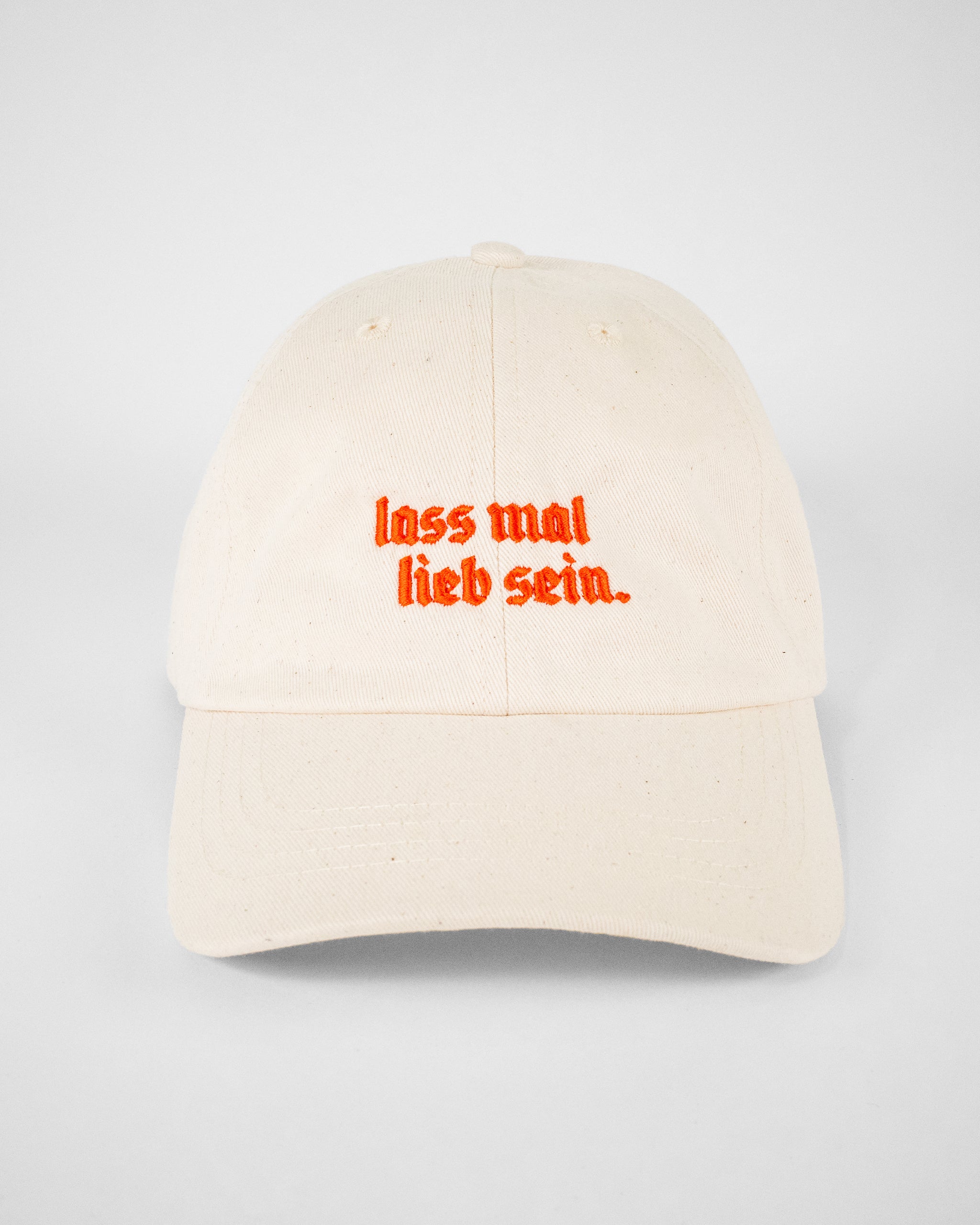 Cap LIEB SEIN beige / orange