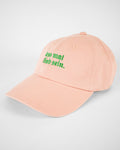 Cap LIEB SEIN peach / grün