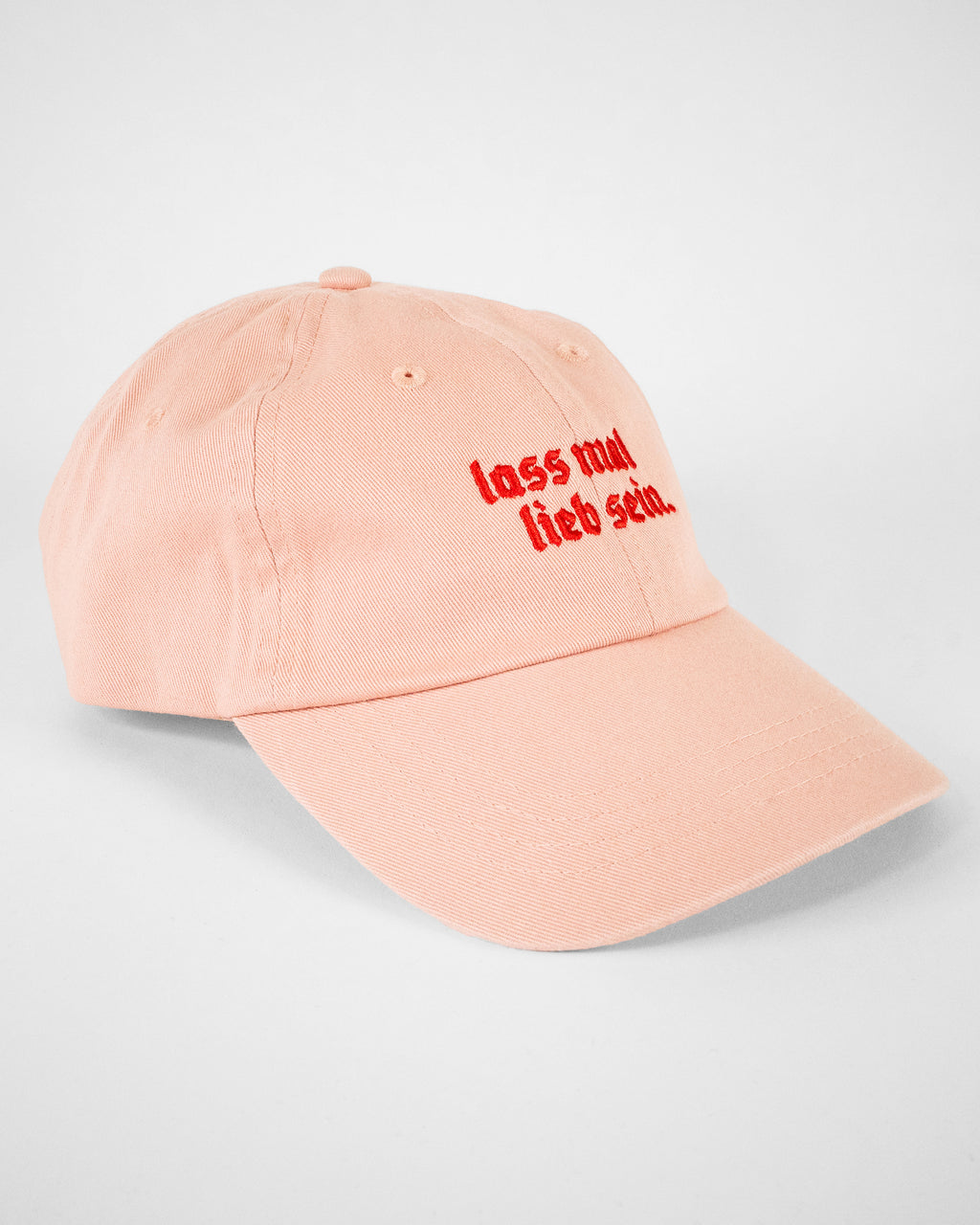 Cap LIEB SEIN peach / rot