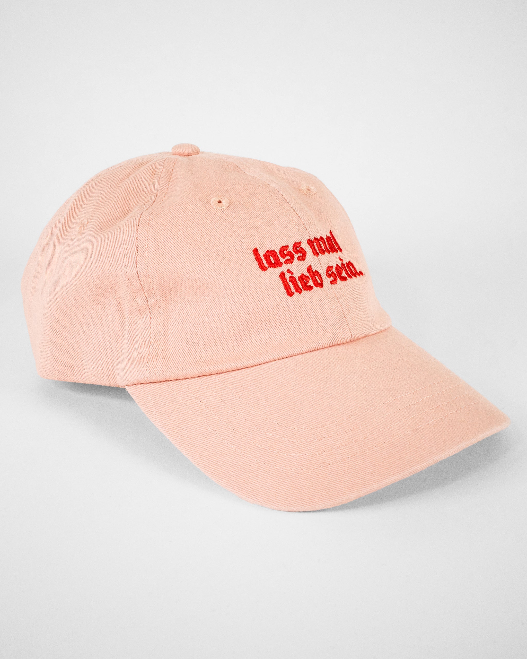 Cap LIEB SEIN peach / rot