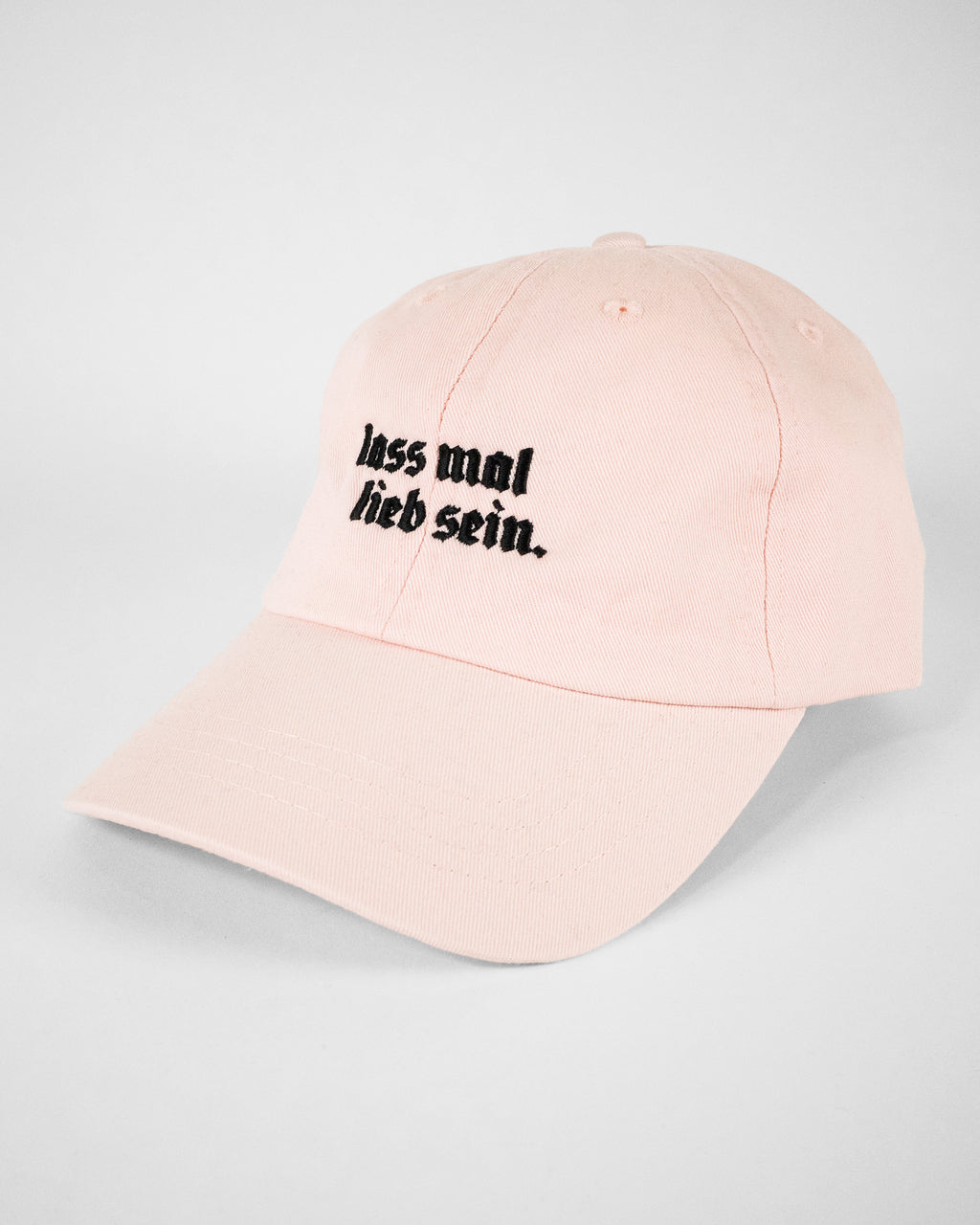 Cap LIEB SEIN pastel pink / schwarz