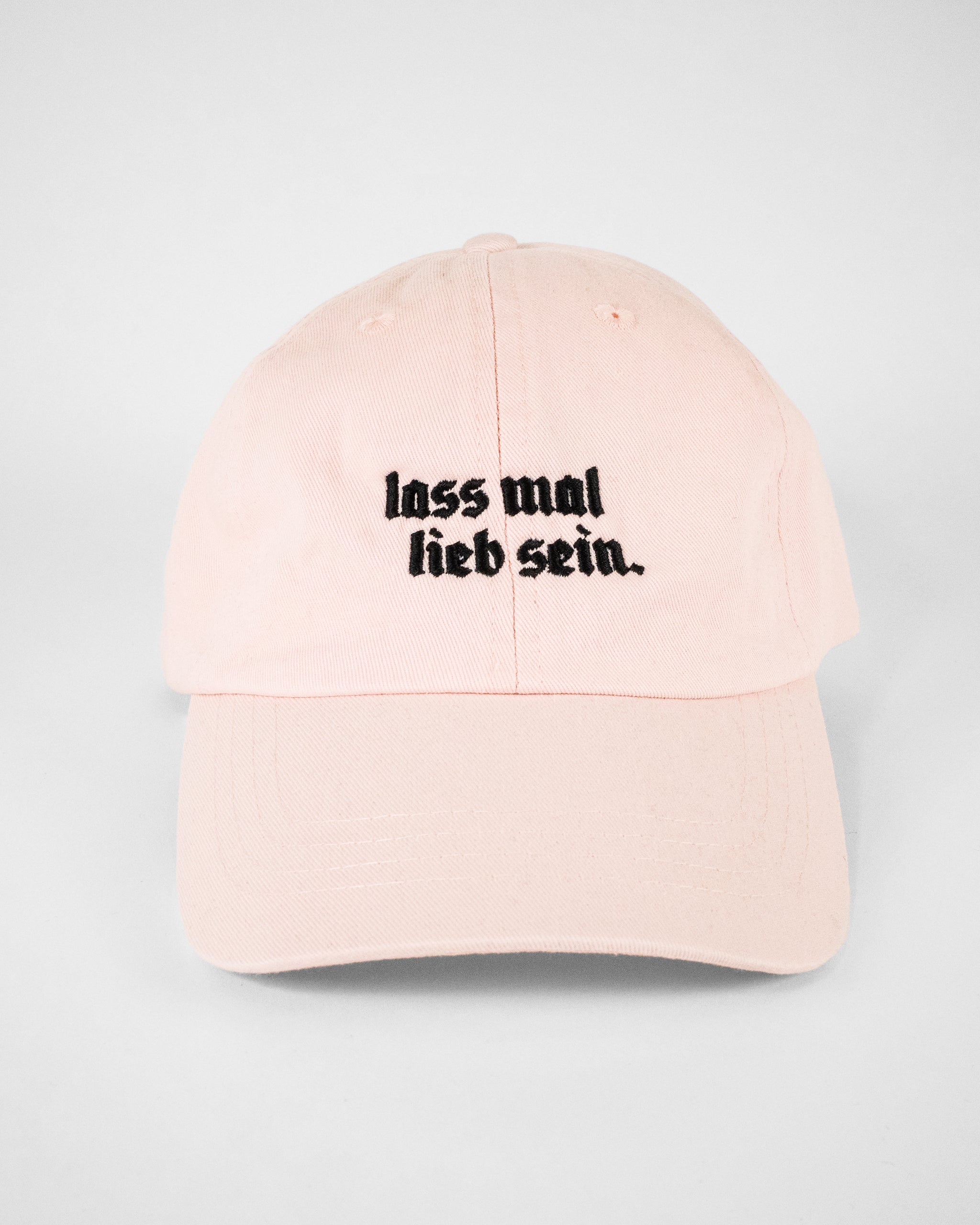 Cap LIEB SEIN pastel pink / schwarz