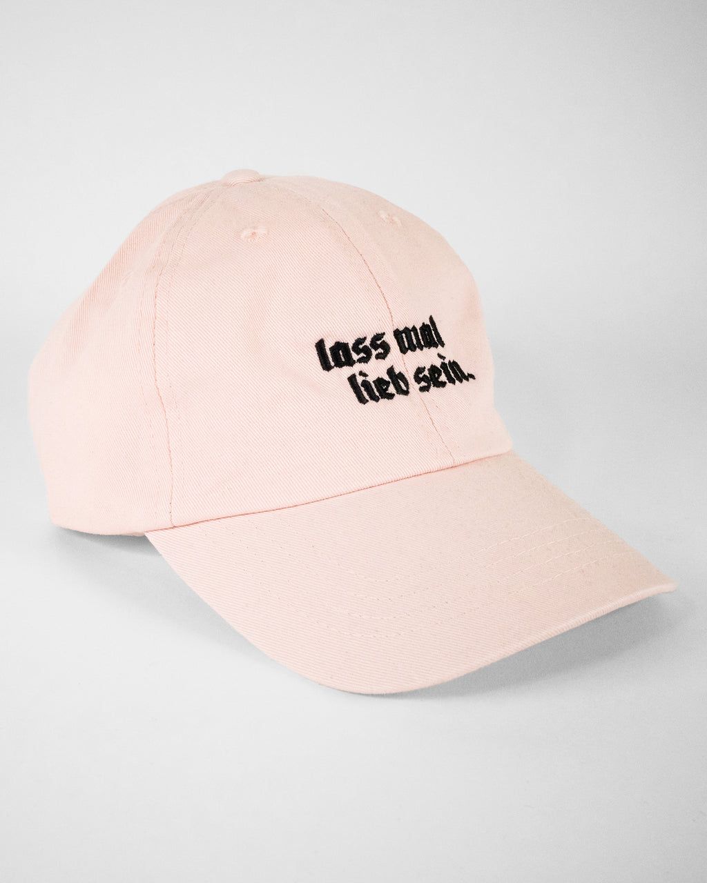 Cap LIEB SEIN pastel pink / schwarz