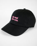 Cap LIEB SEIN schwarz / pink