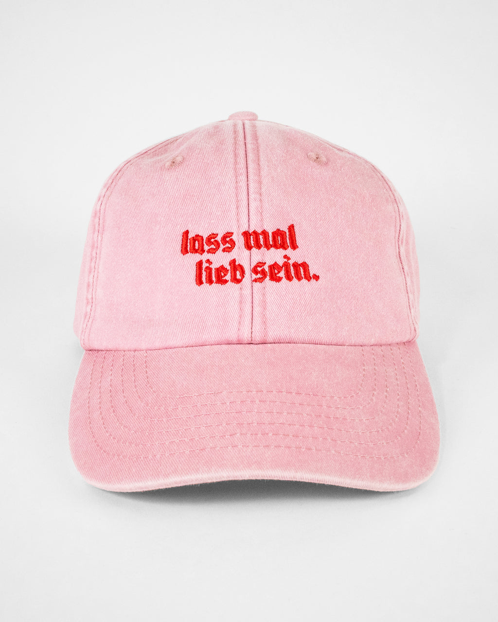 Cap LIEB SEIN vintage pink / rot