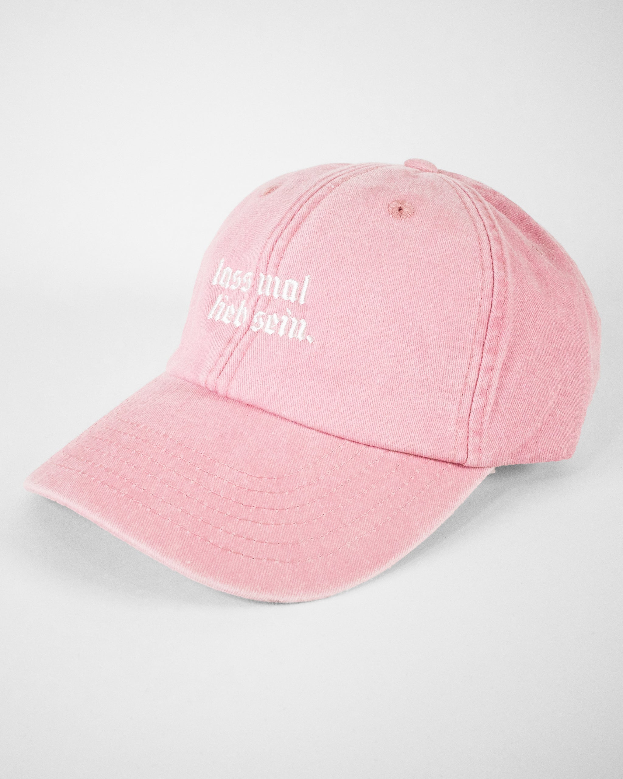 Cap LIEB SEIN vintage pink / weiß