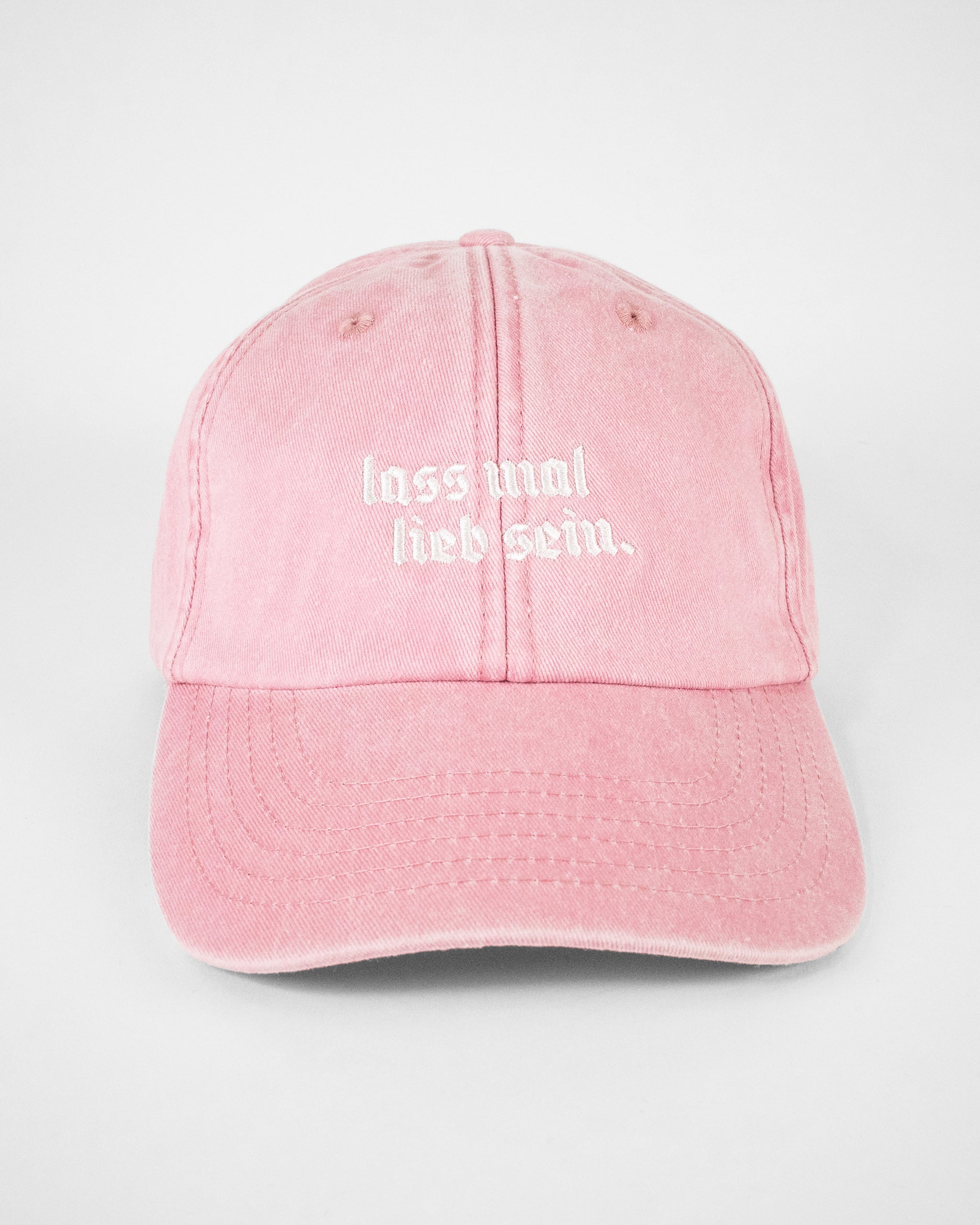 Cap LIEB SEIN vintage pink / weiß
