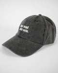 Cap LIEB SEIN vintage schwarz / weiß