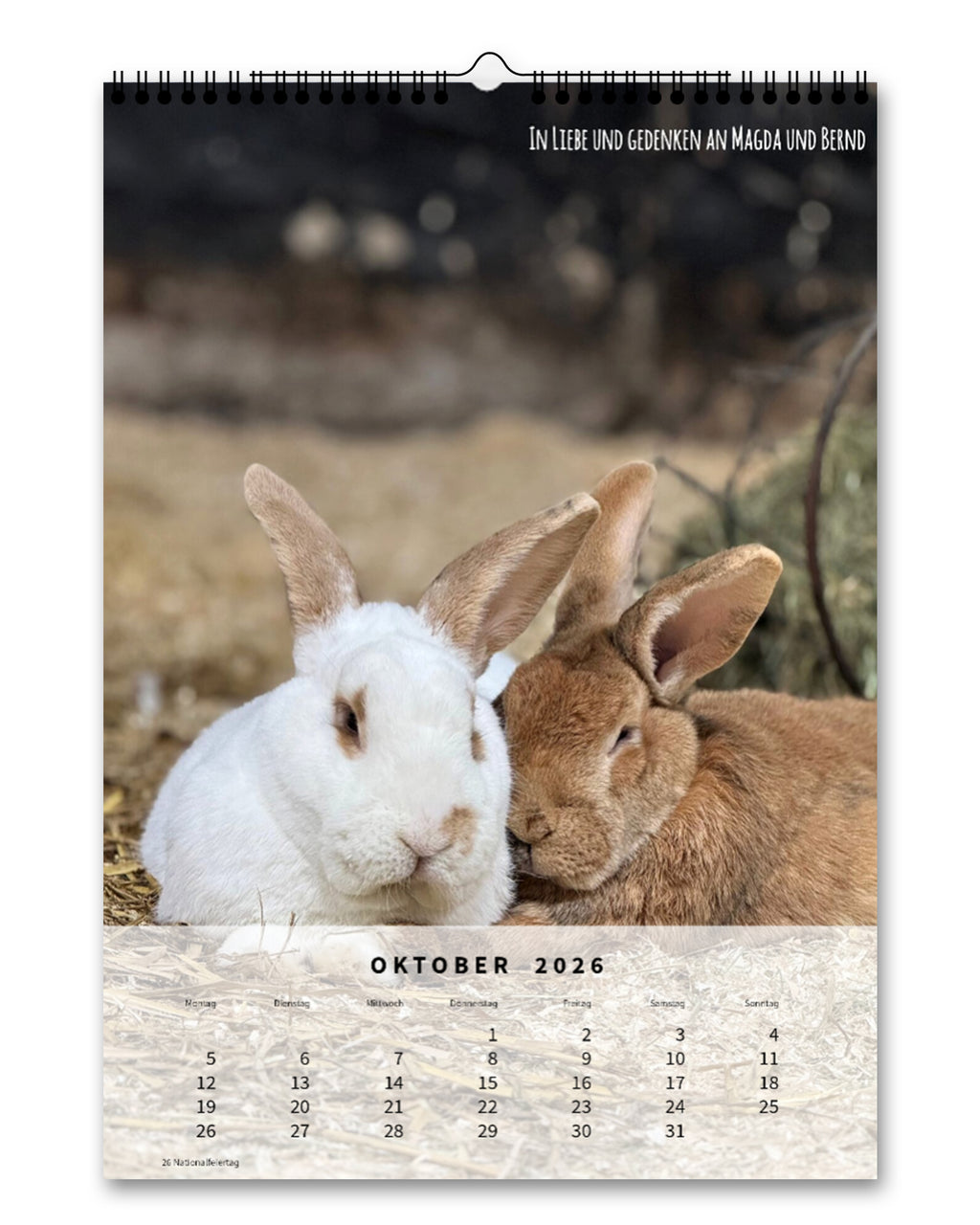 LDTL Wandkalender 2026