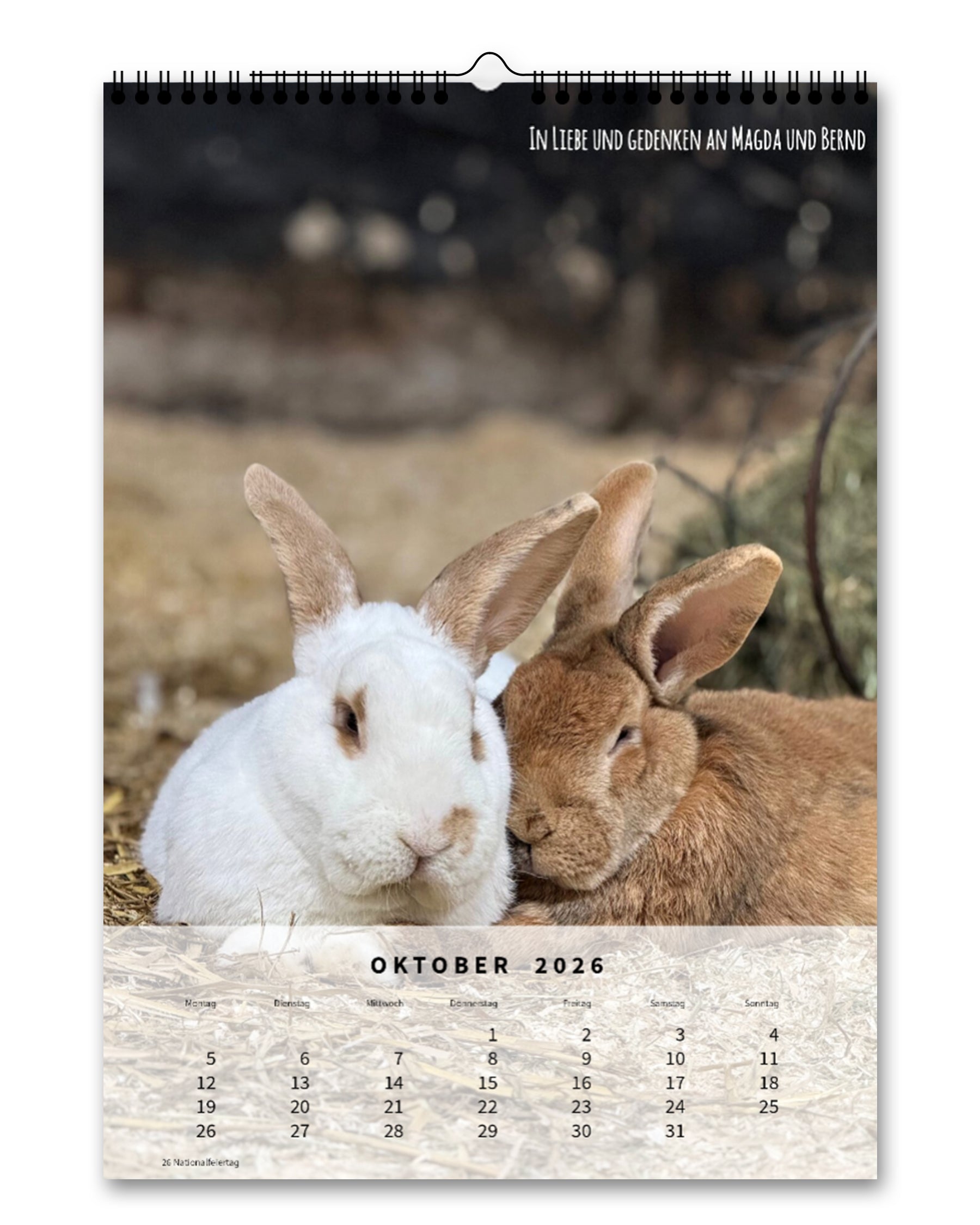 LDTL Wandkalender 2026