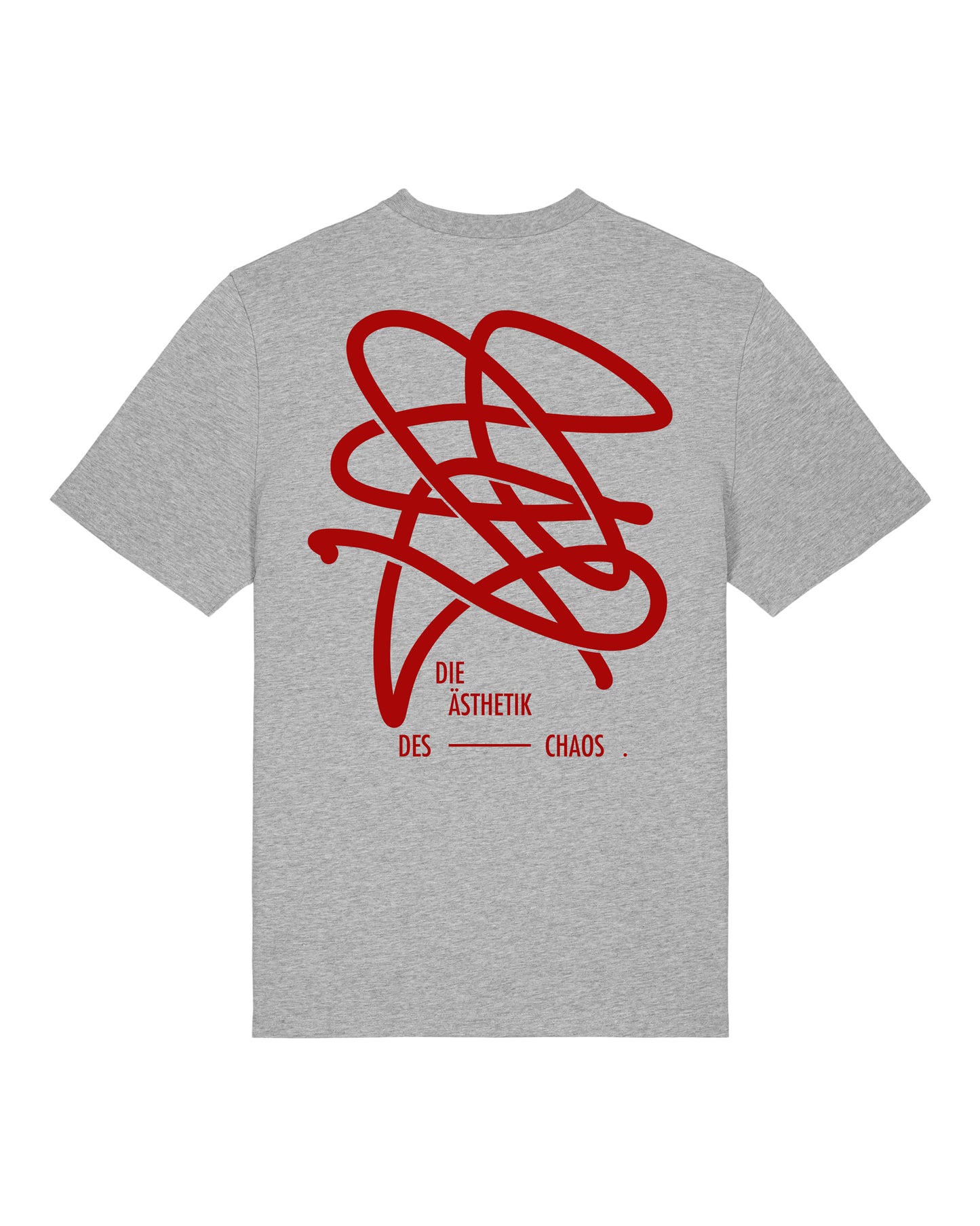 Shirt CHAOS grau / rot