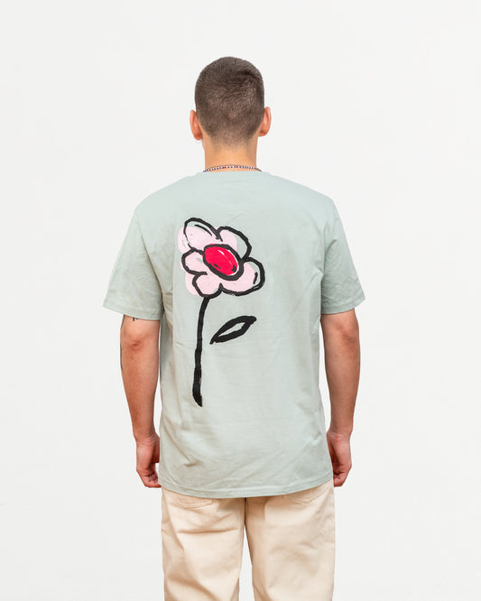 Shirt FLOWER aloe