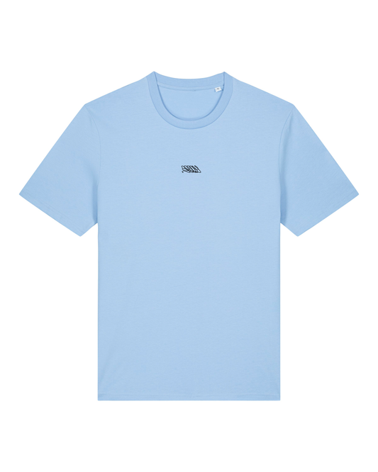 Shirt FLOWER blau