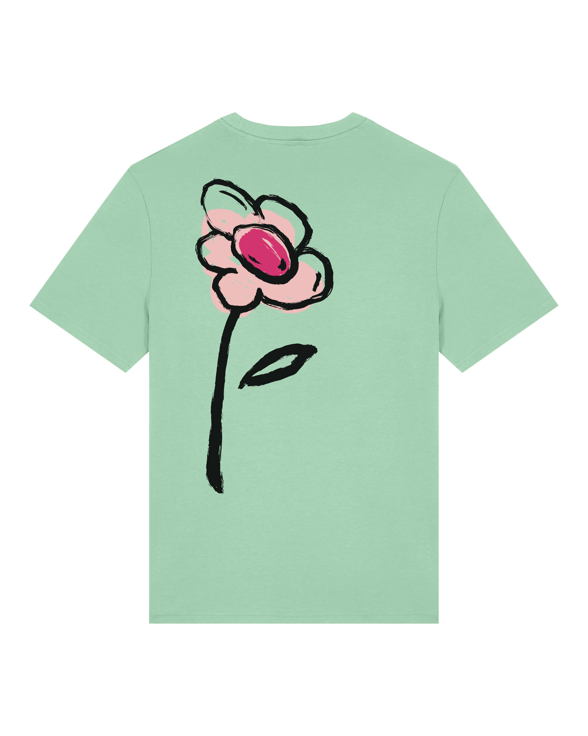 Shirt FLOWER mint