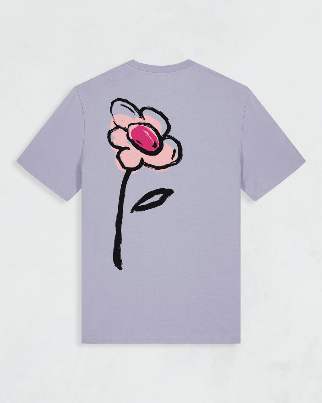 Shirt FLOWER flieder