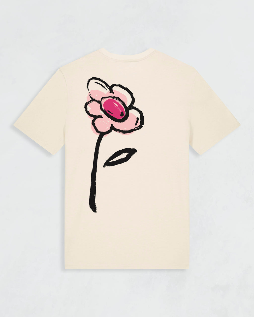 Shirt FLOWER natur