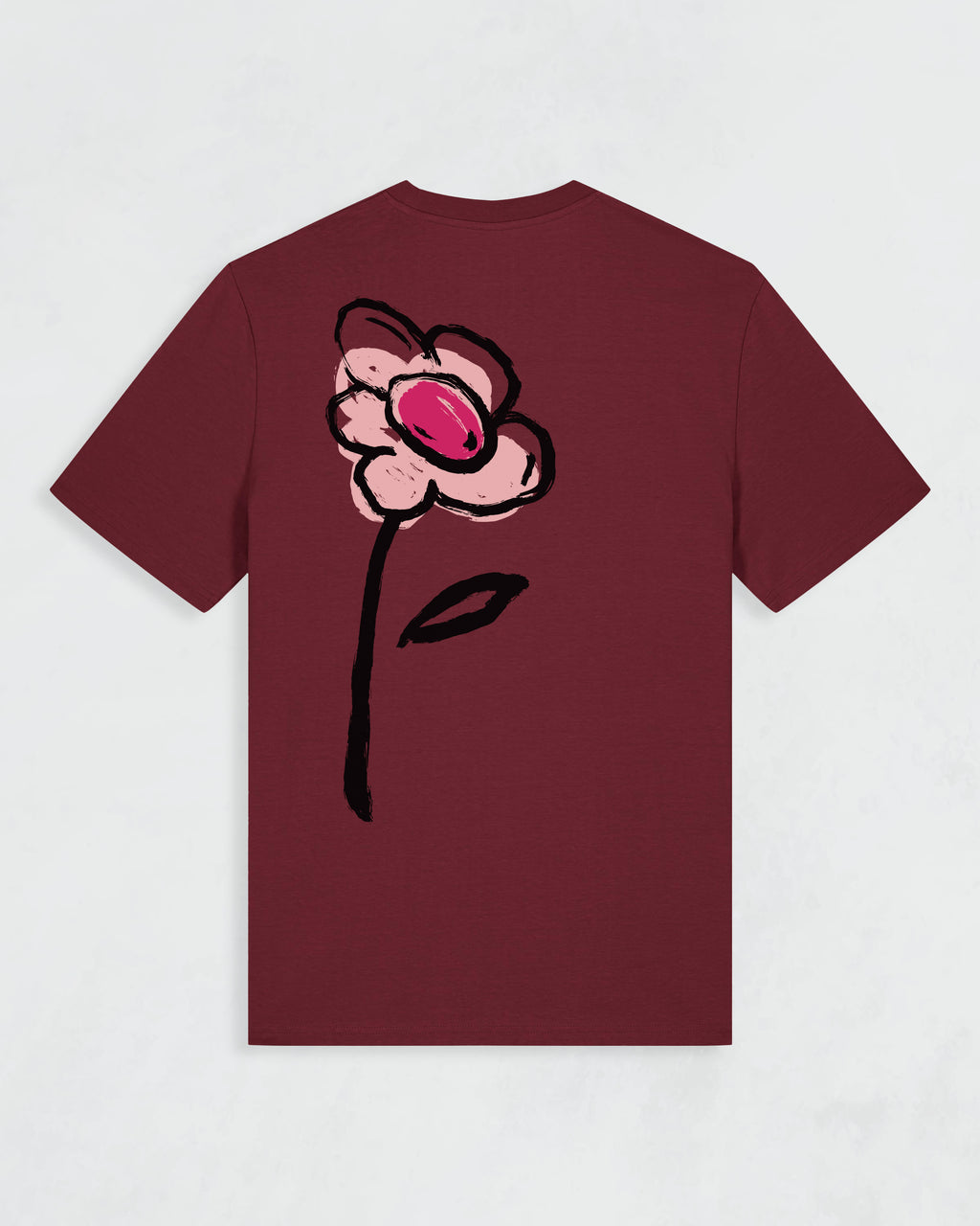 Shirt FLOWER rot