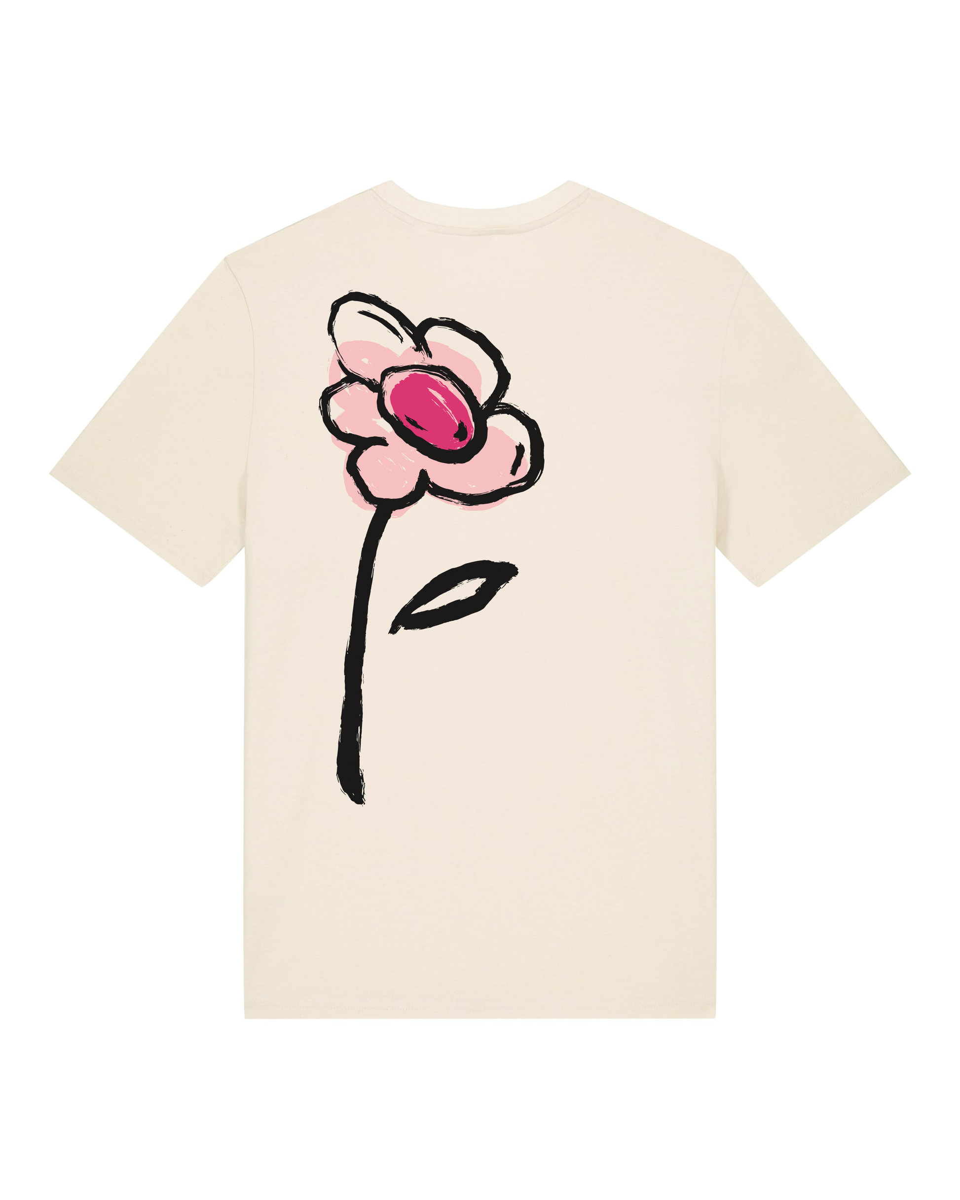 Shirt FLOWER natur