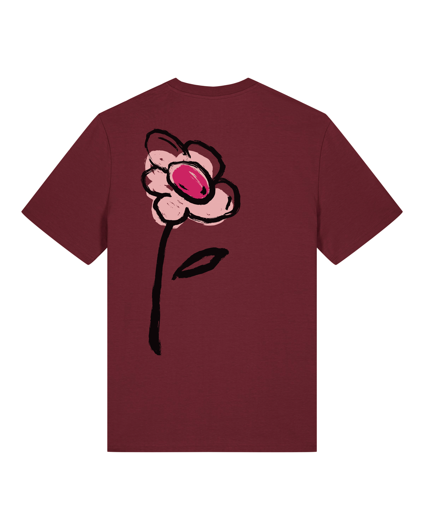 Shirt FLOWER rot