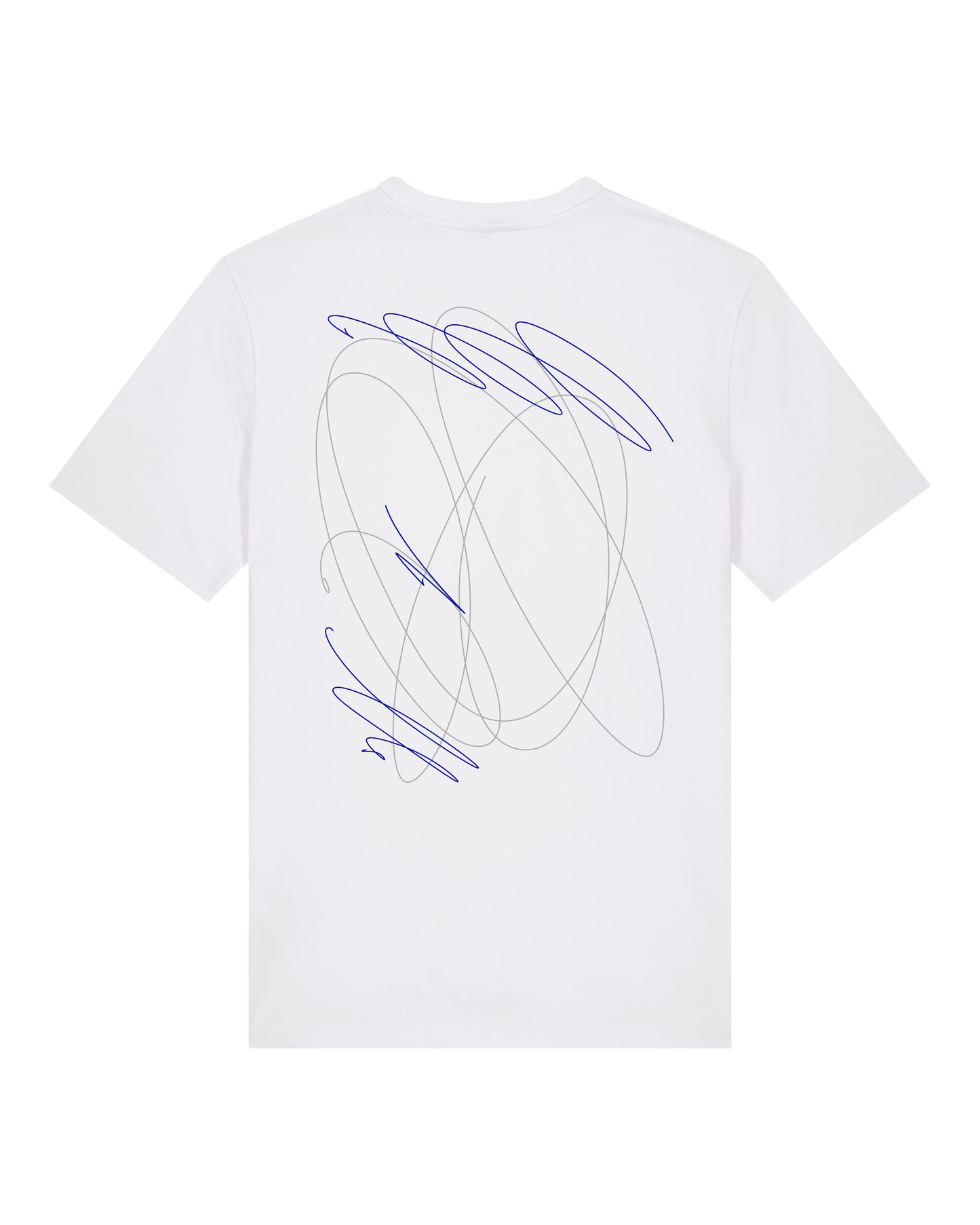Shirt KRINGEL weiss / blau