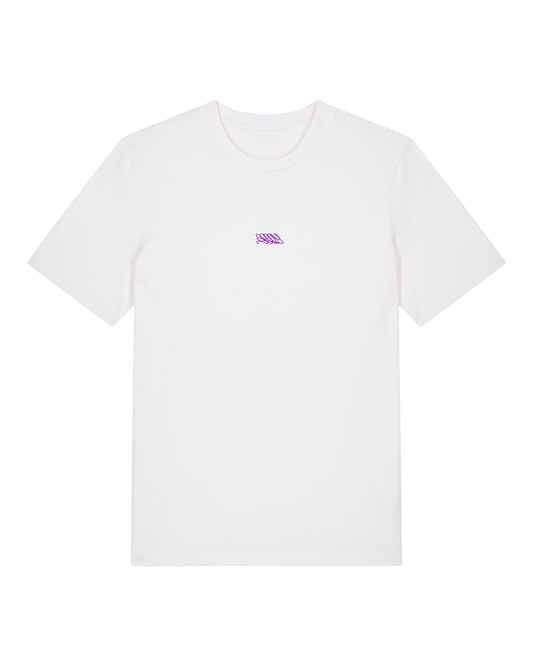 Shirt KRINGEL weiss / lila