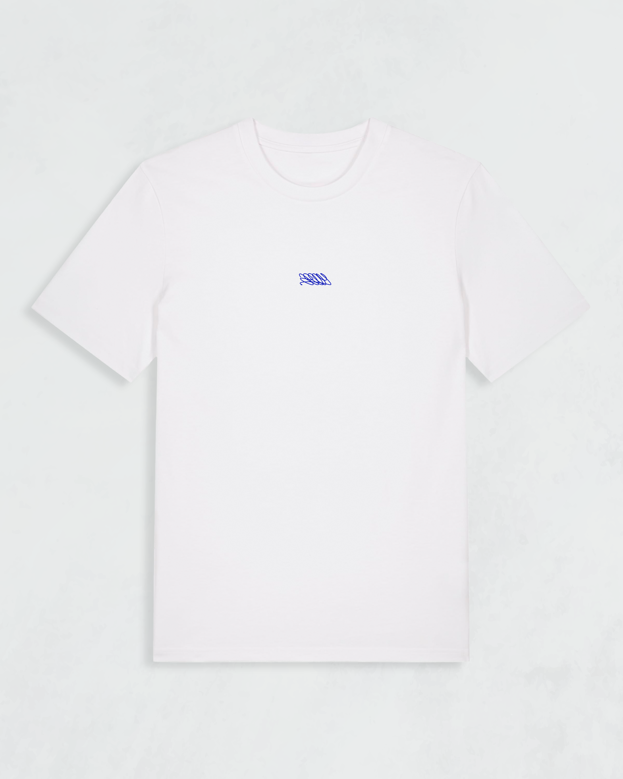 Shirt KRINGEL weiss / blau