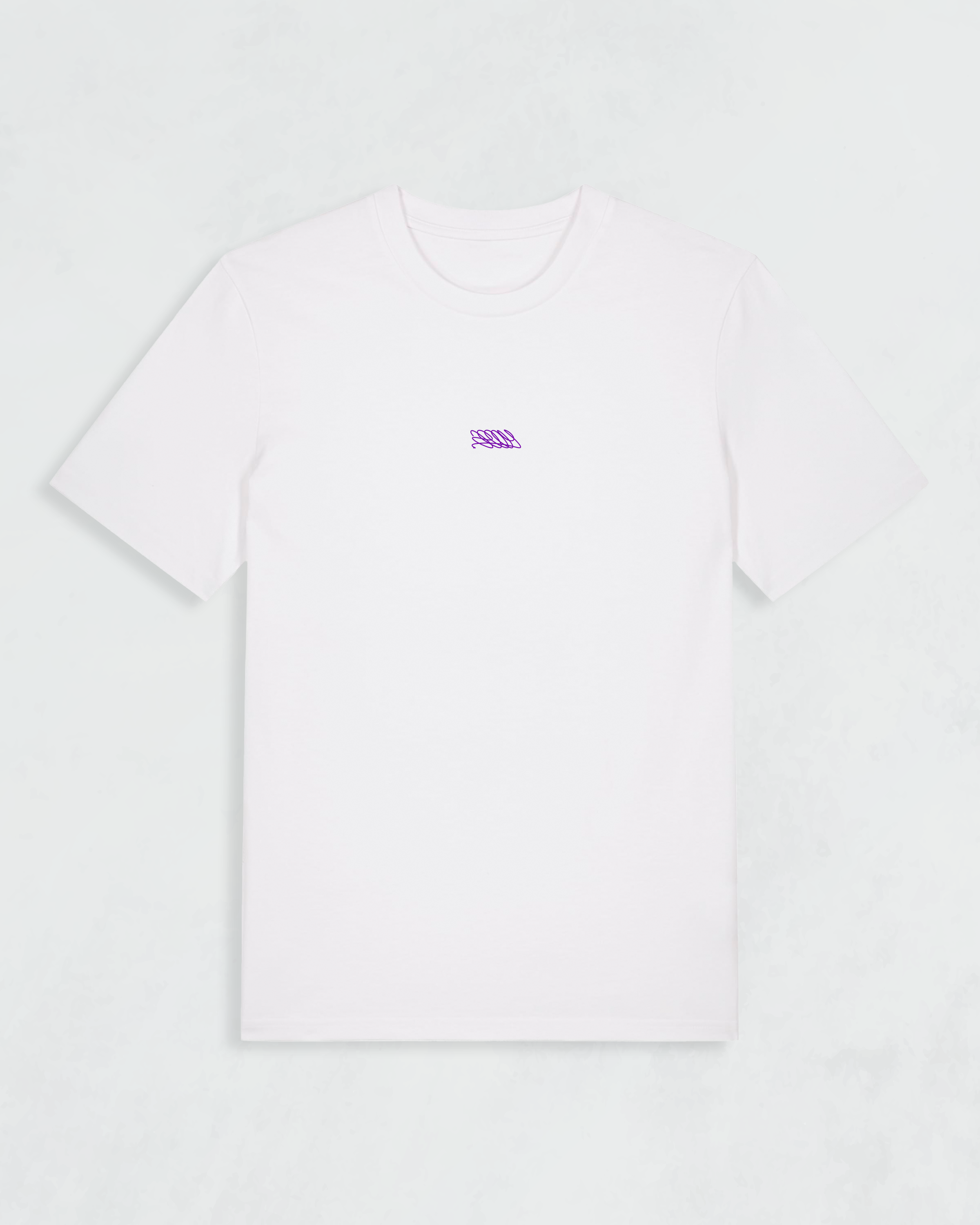 Shirt KRINGEL weiss / lila