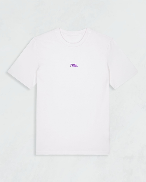 Shirt KRINGEL weiss / lila