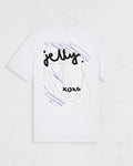 Shirt KRINGEL weiss / blau